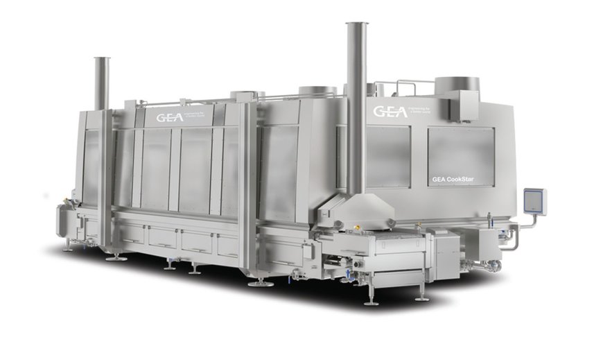 Neuer GEA CookStar 1000 setzt Qualitätsmaßstab für gegarte, knusprig panierte und geräucherte Produkte